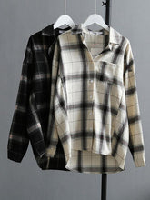 Comfortable Big Plaid Casual Shirt